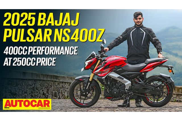 2025 Bajaj Pulsar NS400Z video review